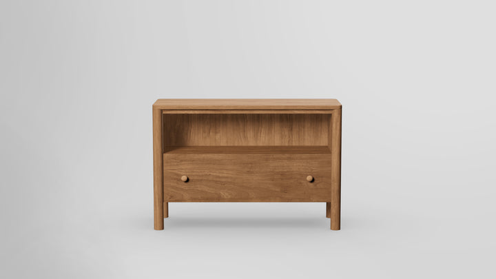 Childspose 24 Inch Bookcase With Drawer