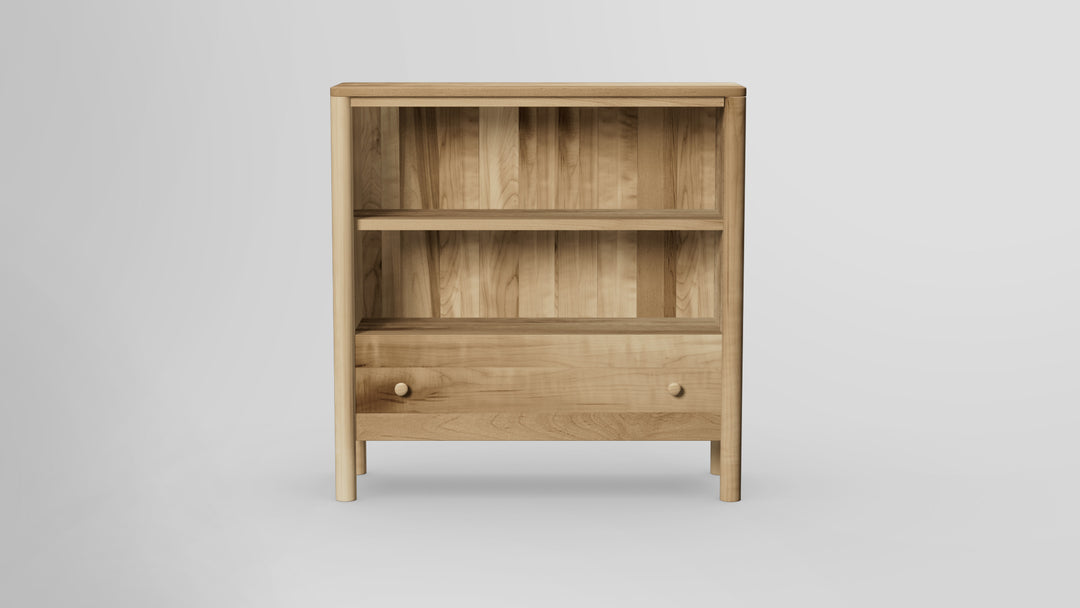 Childspose 36 Inch Bookcase With Drawer