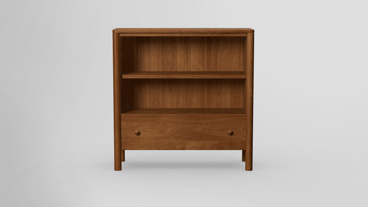 Childspose 36 Inch Bookcase With Drawer