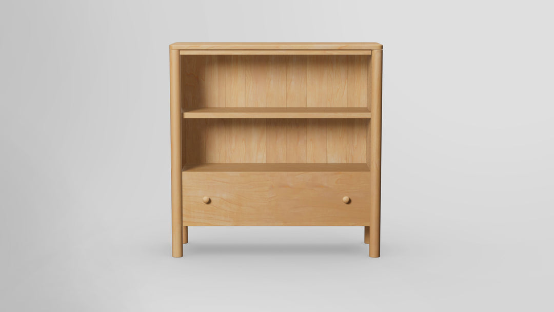 Childspose 36 Inch Bookcase With Drawer