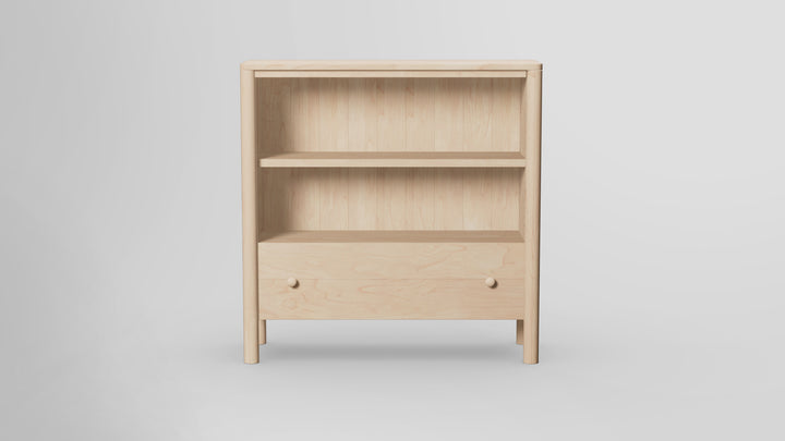 Childspose 36 Inch Bookcase With Drawer