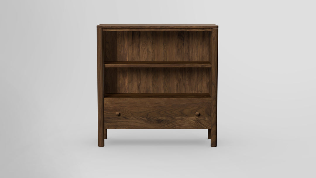Childspose 36 Inch Bookcase With Drawer