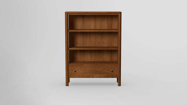 Childspose 48 Inch Bookcase With Drawer