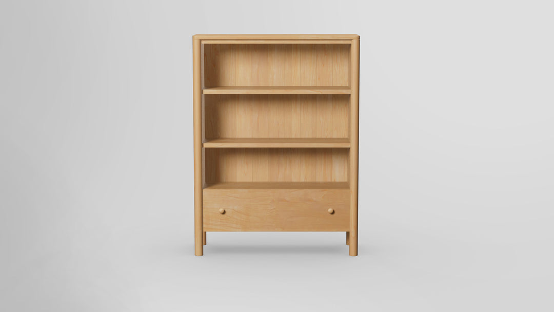 Childspose 48 Inch Bookcase With Drawer