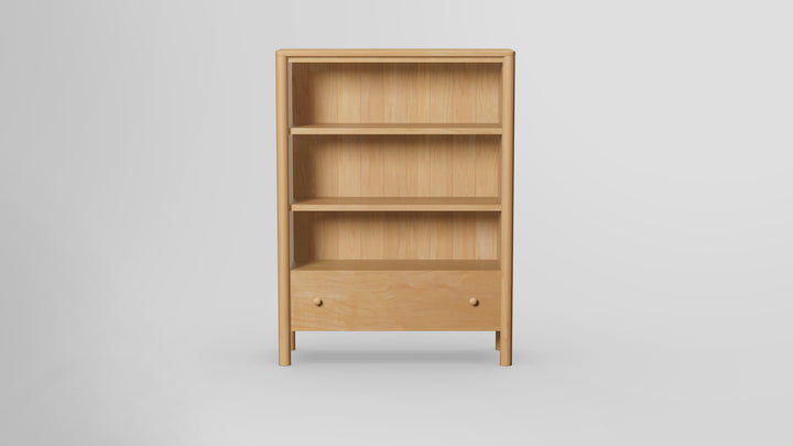 Childspose 48 Inch Bookcase With Drawer