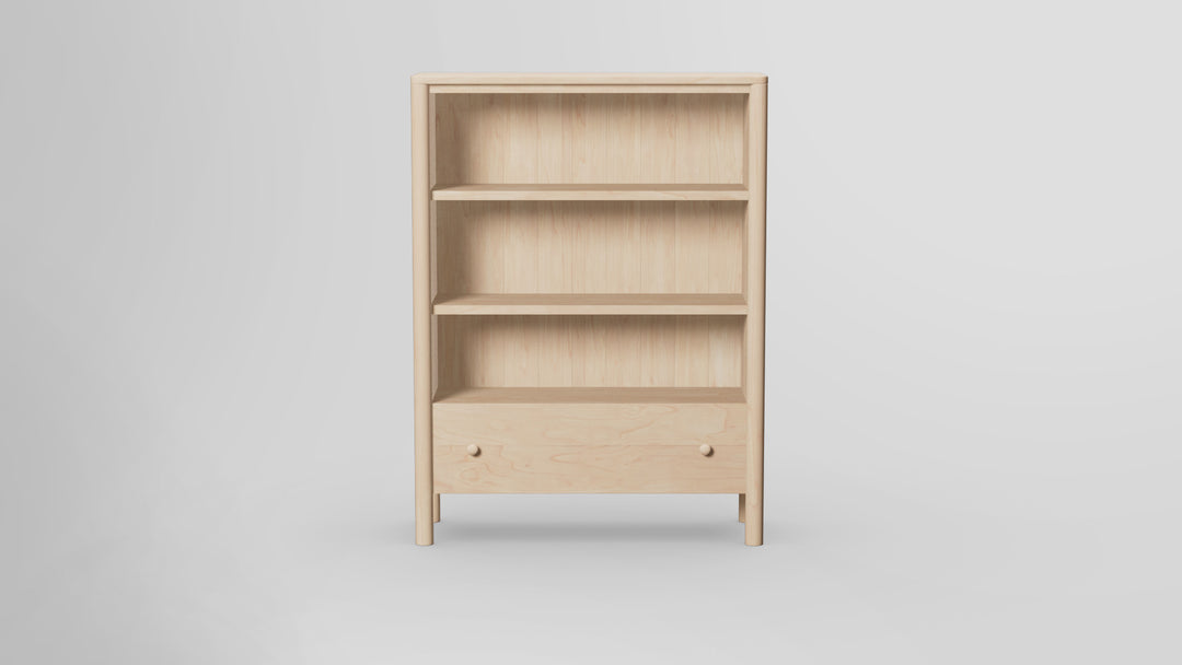 Childspose 48 Inch Bookcase With Drawer
