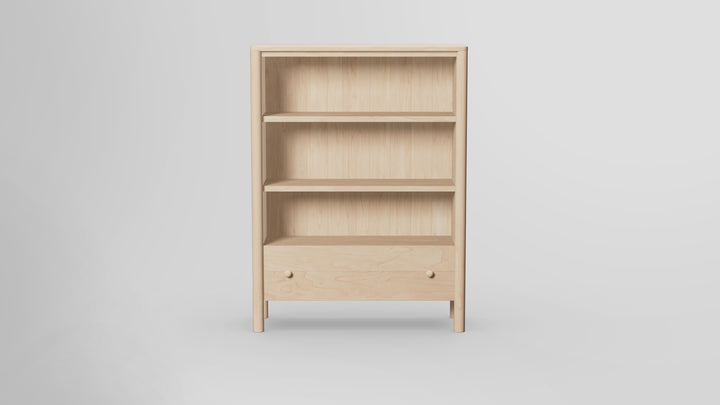 Childspose 48 Inch Bookcase With Drawer
