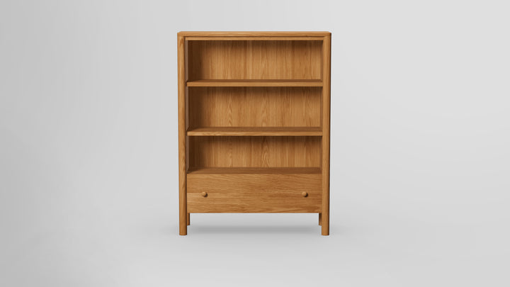 Childspose 48 Inch Bookcase With Drawer