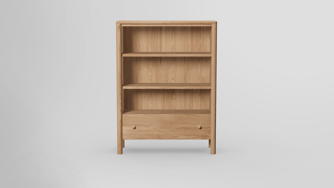 Childspose 48 Inch Bookcase With Drawer