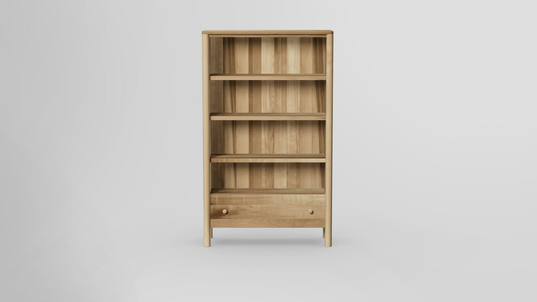Childspose 60 Inch Bookcase With Drawer