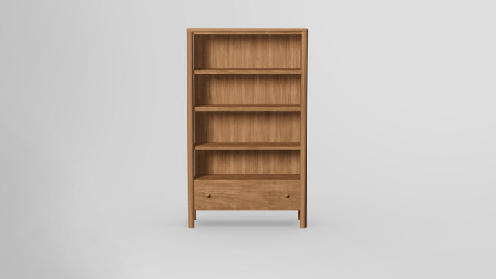 Childspose 60 Inch Bookcase With Drawer