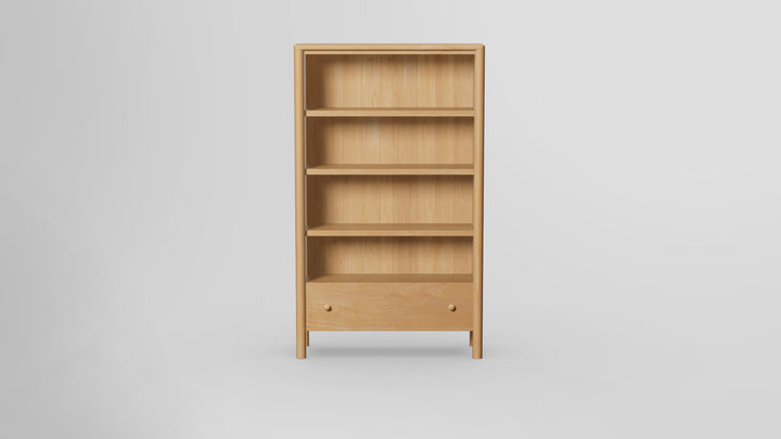 Childspose 60 Inch Bookcase With Drawer