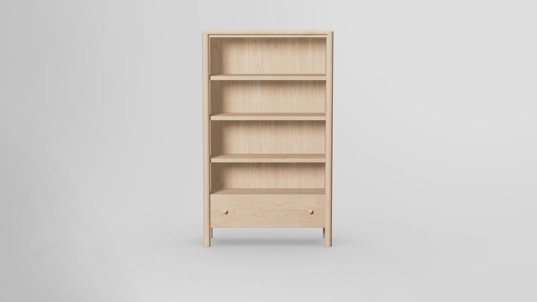 Childspose 60 Inch Bookcase With Drawer