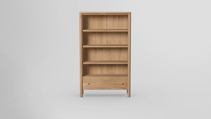 Childspose 60 Inch Bookcase With Drawer