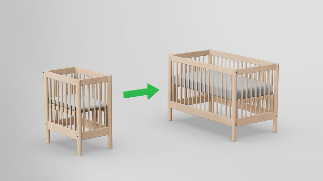 Childspose Convertible Bassinet To Crib Combo