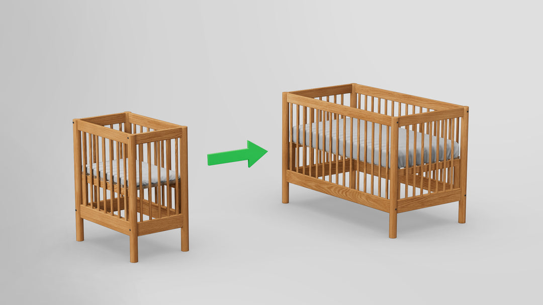 Childspose Convertible Bassinet To Crib Combo