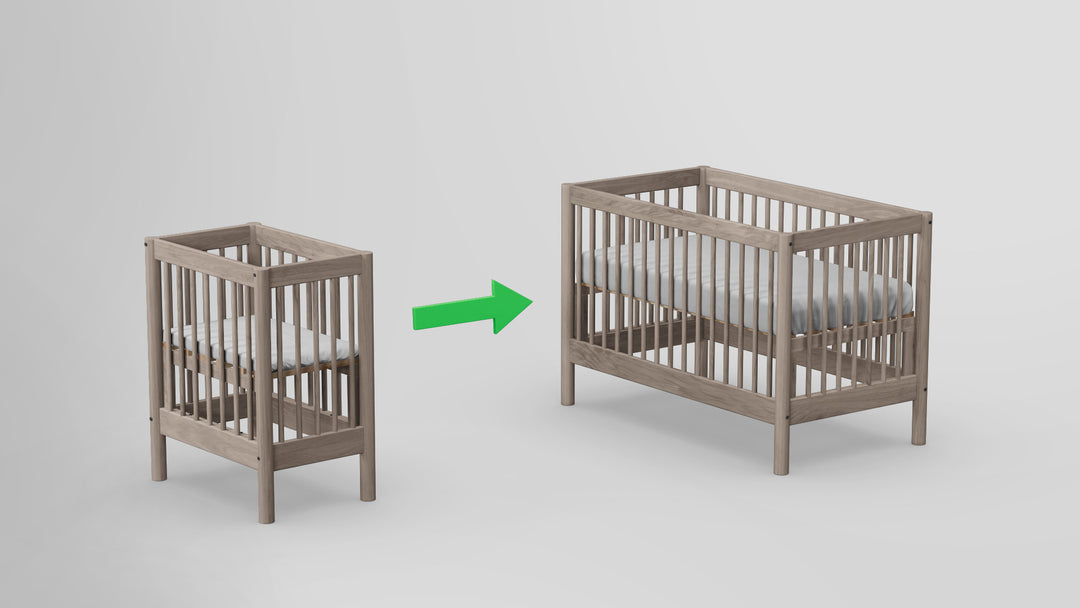 Childspose Convertible Bassinet To Crib Combo