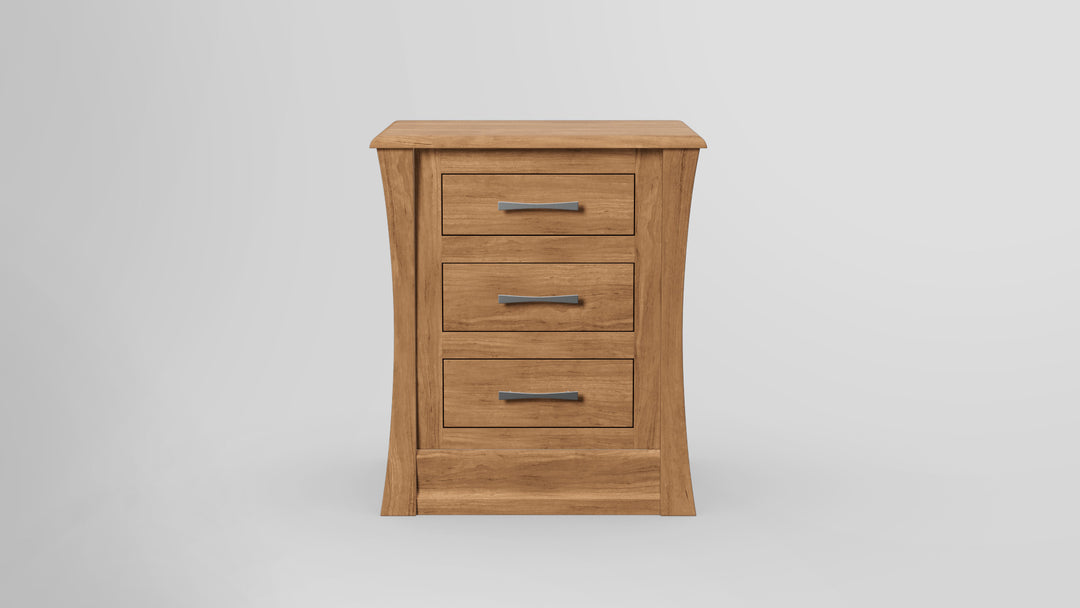 Clover Green 3 Drawer Nightstand
