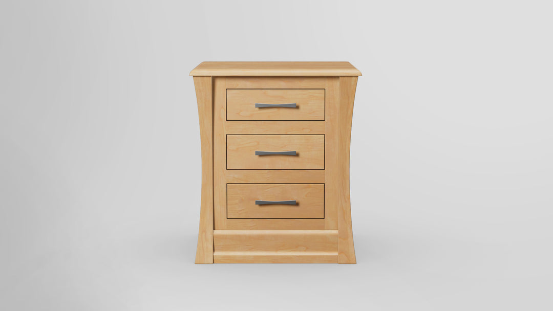 Clover Green 3 Drawer Nightstand