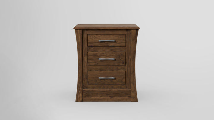 Clover Green 3 Drawer Nightstand
