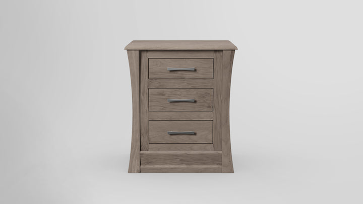 Clover Green 3 Drawer Nightstand