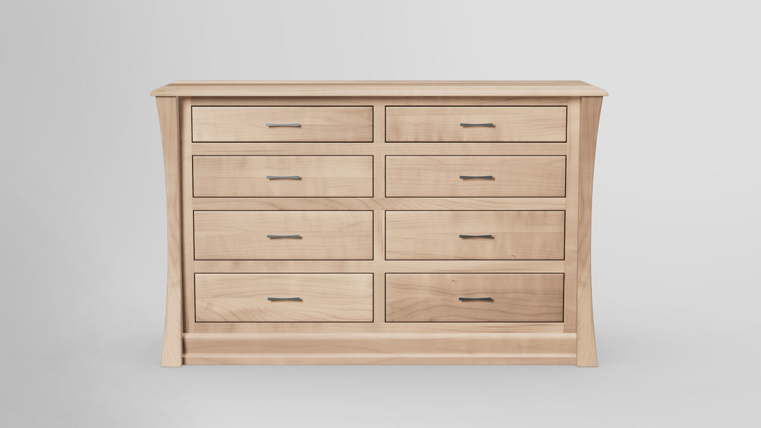 solid wood tall dresser Mission Modern Solid Wood 6 Drawer Bedroom Tall Dresser