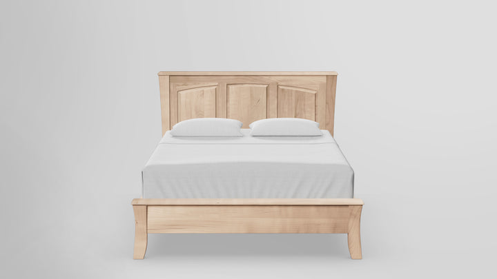 Clover Green Bed 45in Panel Headboard Low Footboard