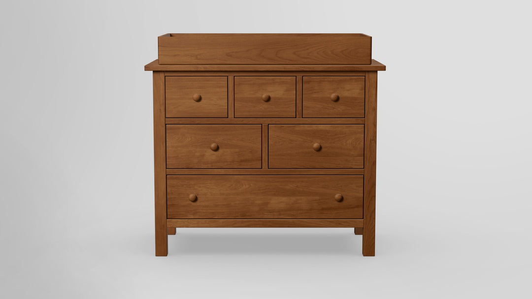 brown dresser changing table Wyatt Dresser with Changing Tray