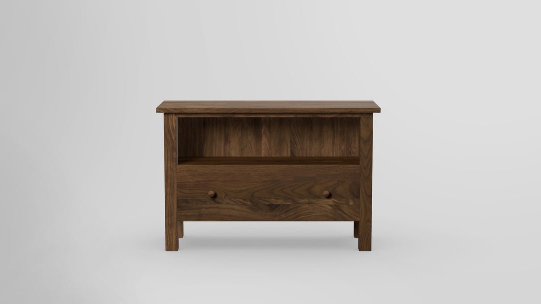 Footprint 24 Inch Bookcase With Drawer