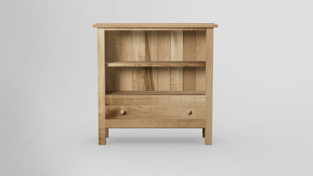 Footprint 36 Inch Bookcase With Drawer