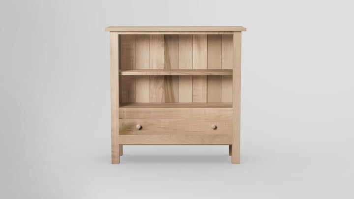 Footprint 36 Inch Bookcase With Drawer