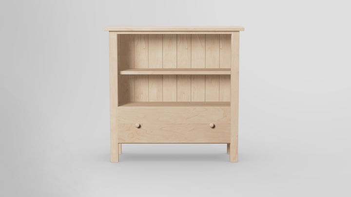 Footprint 36 Inch Bookcase With Drawer