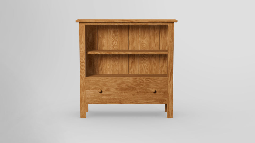 Footprint 36 Inch Bookcase With Drawer
