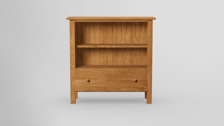 Footprint 36 Inch Bookcase With Drawer