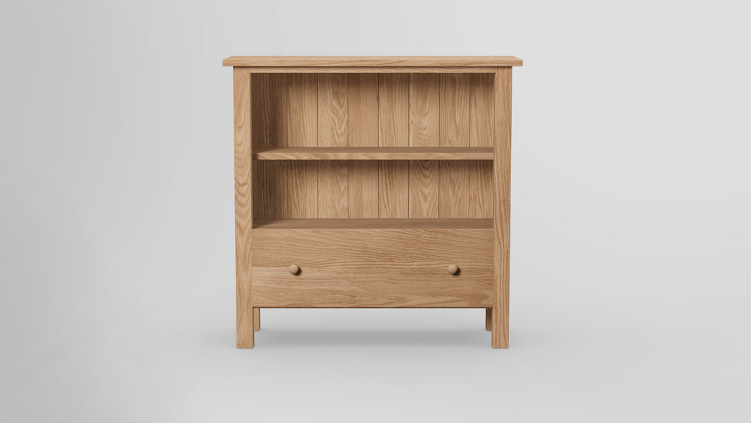 Footprint 36 Inch Bookcase With Drawer