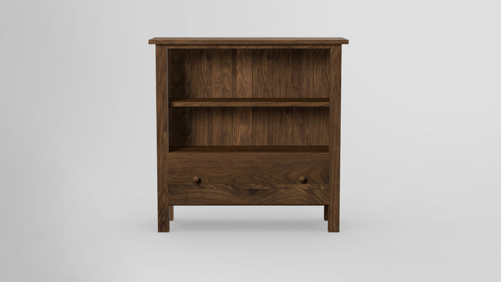 Footprint 36 Inch Bookcase With Drawer