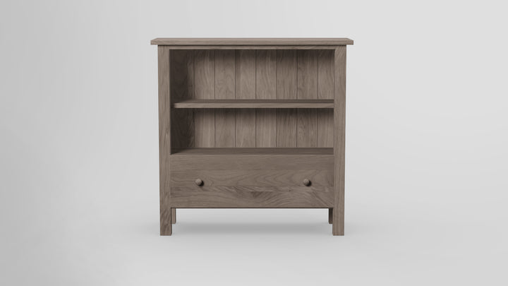 Footprint 36 Inch Bookcase With Drawer