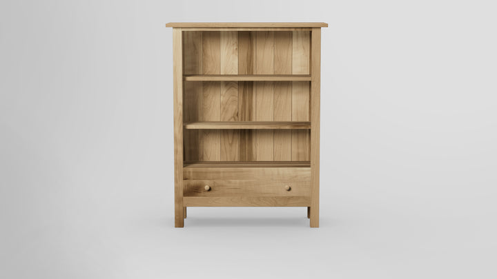 Footprint 48 Inch Bookcase With Drawer