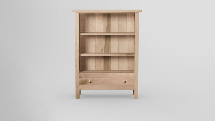 Footprint 48 Inch Bookcase With Drawer