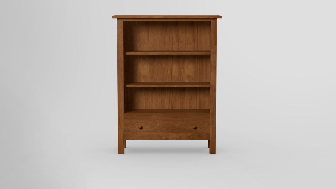 Footprint 48 Inch Bookcase With Drawer