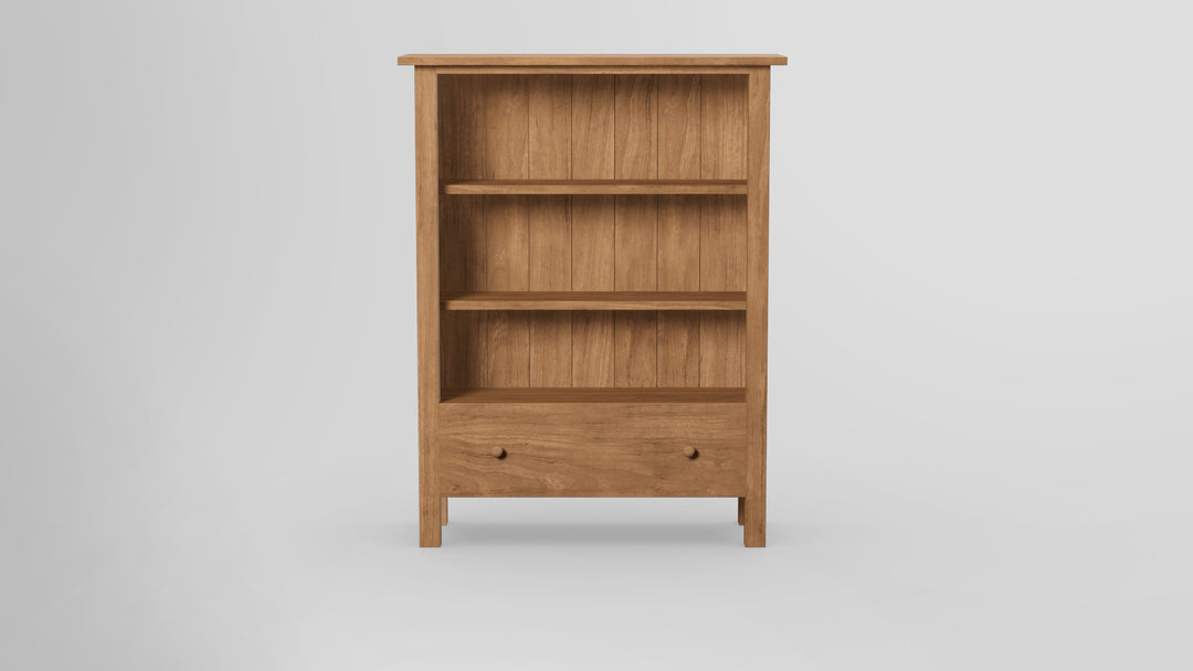 Footprint 48 Inch Bookcase With Drawer