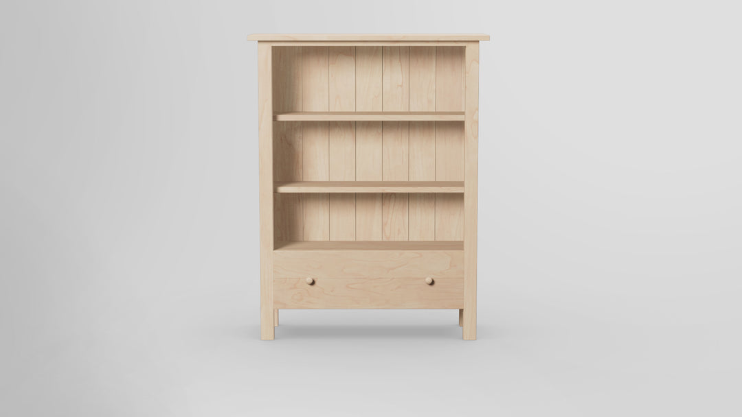 Footprint 48 Inch Bookcase With Drawer