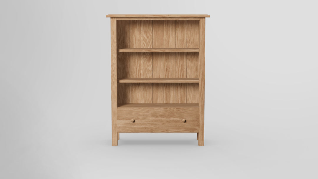 Footprint 48 Inch Bookcase With Drawer