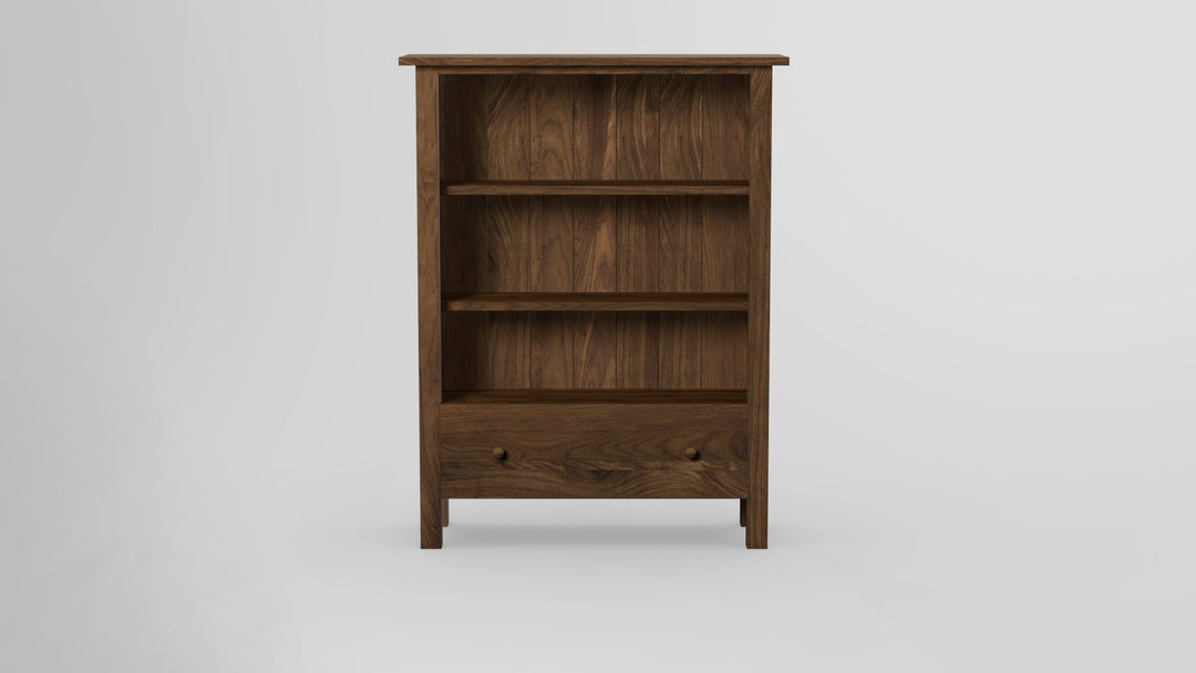 Footprint 48 Inch Bookcase With Drawer