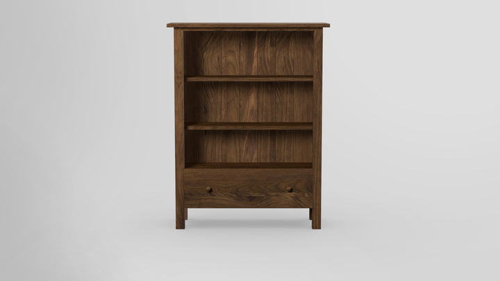 Footprint 48 Inch Bookcase With Drawer