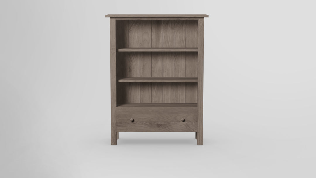Footprint 48 Inch Bookcase With Drawer