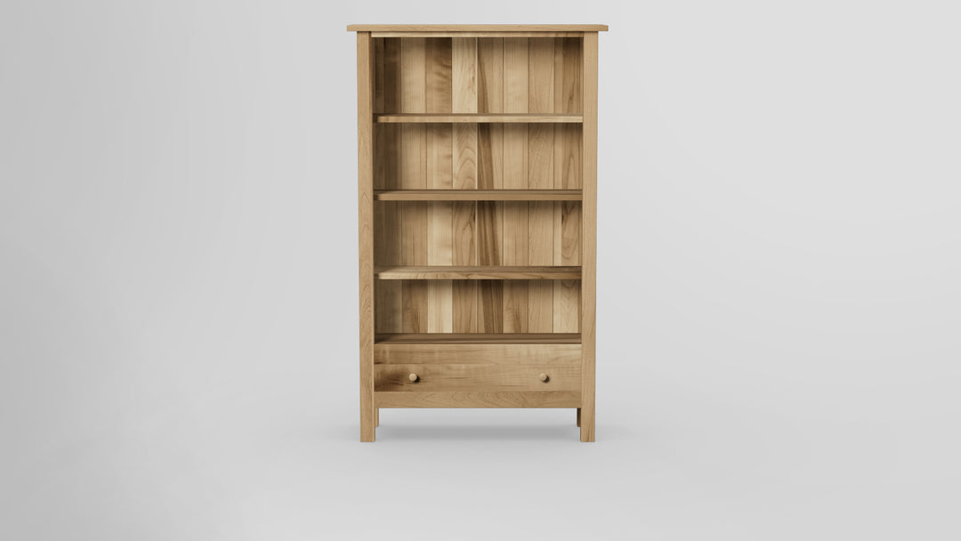 Footprint 60 Inch Bookcase With Drawer