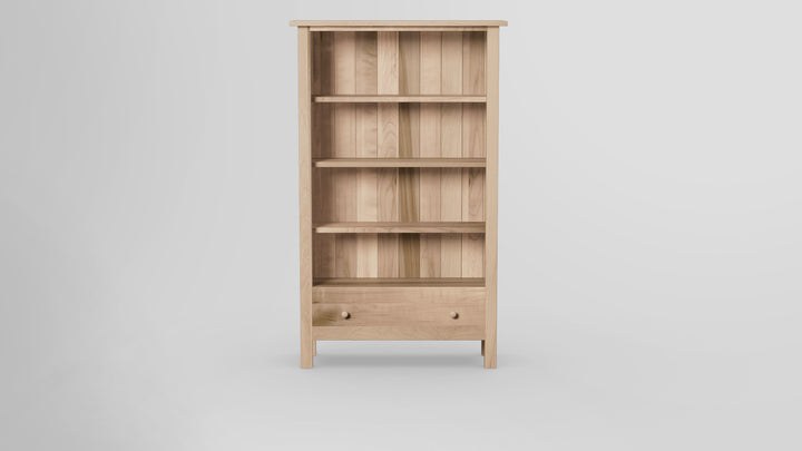 Footprint 60 Inch Bookcase With Drawer