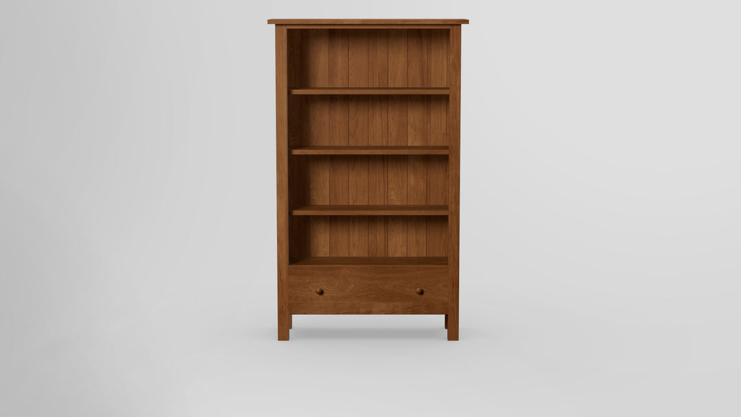 Footprint 60 Inch Bookcase With Drawer