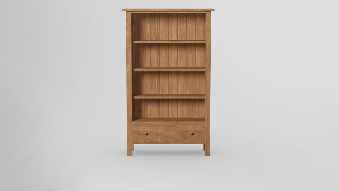 Footprint 60 Inch Bookcase With Drawer
